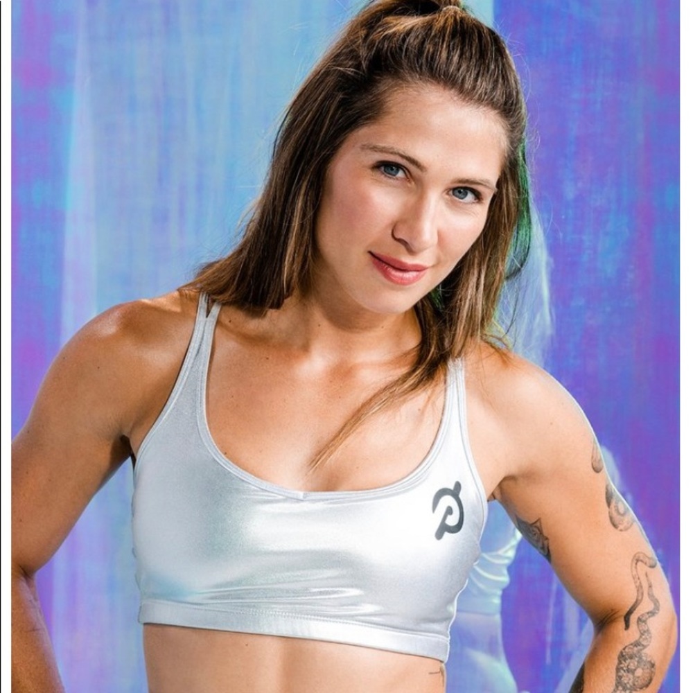 PELOTON Pheel Silver Weave Bra